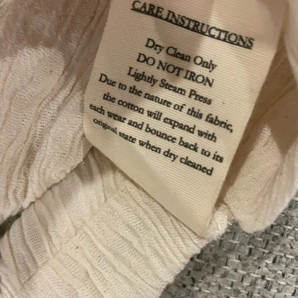 Savannah Morrow Summer Top in Cream Bandeau Crop Top NWT Small - Picture 11 of 13